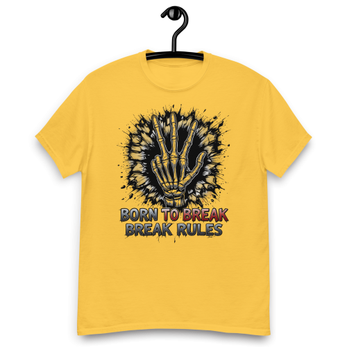 Born to Break Rules – Style 2 Unisex Classic Tee