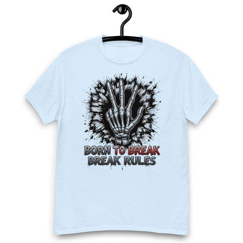 Born to Break Rules – Style 2 Unisex Classic Tee